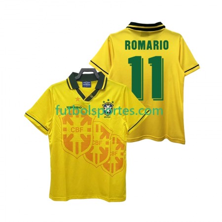 Camiseta Brasil ROMARIO 11 Retro Primera Equipación 1994
